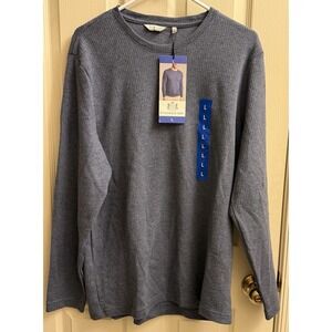 English Laundry Men's Long Sleeve Shirt Large Blue 1805101 NWT‎